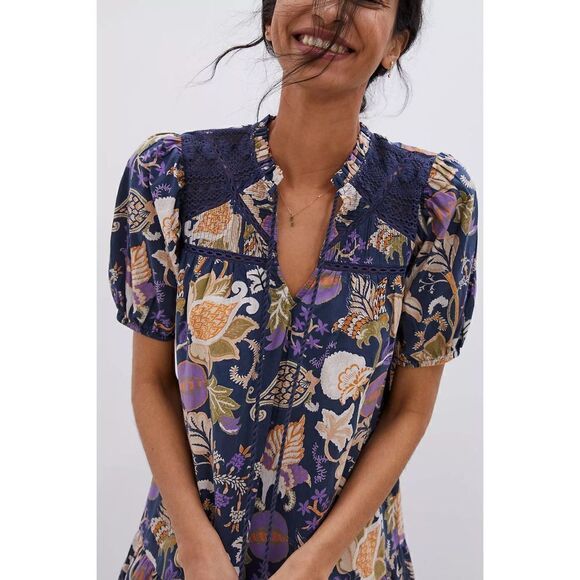 Anthropologie - Fiore Lace Tunic Dress let me be - Picture 3 of 8